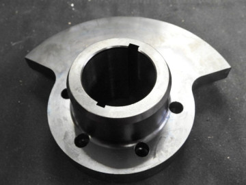 BLOWER HUB EXTERNAL BALANCED BB CHEVY - WITH  DUAL   1/4" + 3/16" KEYWAYS